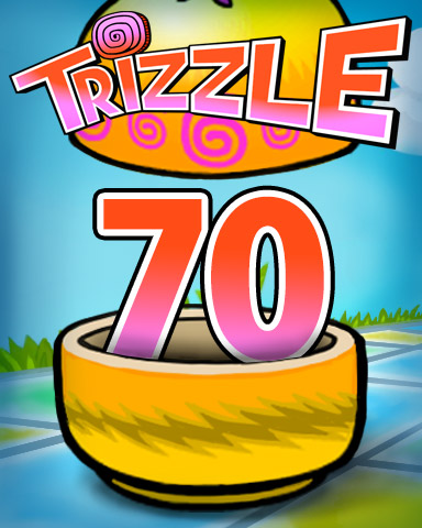 Trizzle Rank 70 Badge