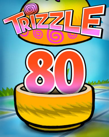 Trizzle Rank 80 Badge