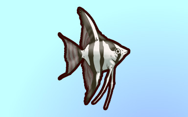 Quinn's Aquarium What An Angel Badge