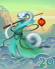 Mahjong Garden HD Rank 20 Badge