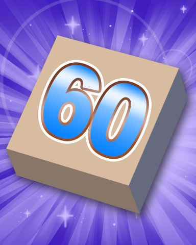 Scrabble Rank 60 Badge