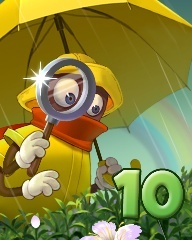 Rainy Day Spider Solitaire HD Rank 10 Badge
