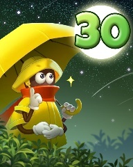 Rainy Day Spider Solitaire HD Rank 30 Badge