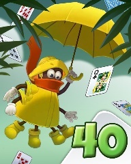 Rainy Day Spider Solitaire HD Rank 40 Badge