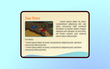 Quinn's Aquarium Seeing Stars Badge
