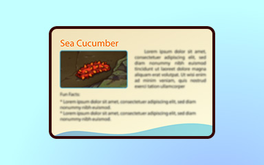 Quinn's Aquarium See Cucumber Badge