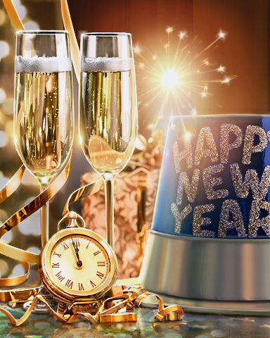 Claire Hart: Secret in the Shadows Harper's New Year Badge