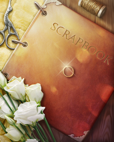 Claire Hart: Secret in the Shadows Family Scrapbook Badge