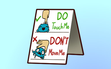 Quinn's Aquarium Use Caution Badge
