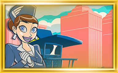 Jet Set Solitaire Miami Extended Stay Coach Badge