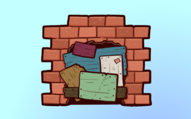 Quinn's Aquarium Cover Up Badge
