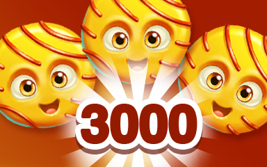 Cookie Connect Yellow Cookie 3000 Badge