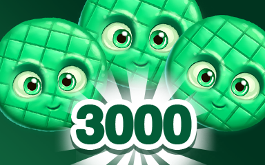 Cookie Connect Green Cookie 3000 Badge