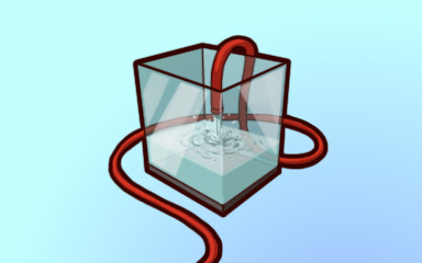Quinn's Aquarium Go With The Flow Badge