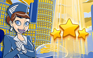 Jet Set Solitaire Chicago World Class Badge