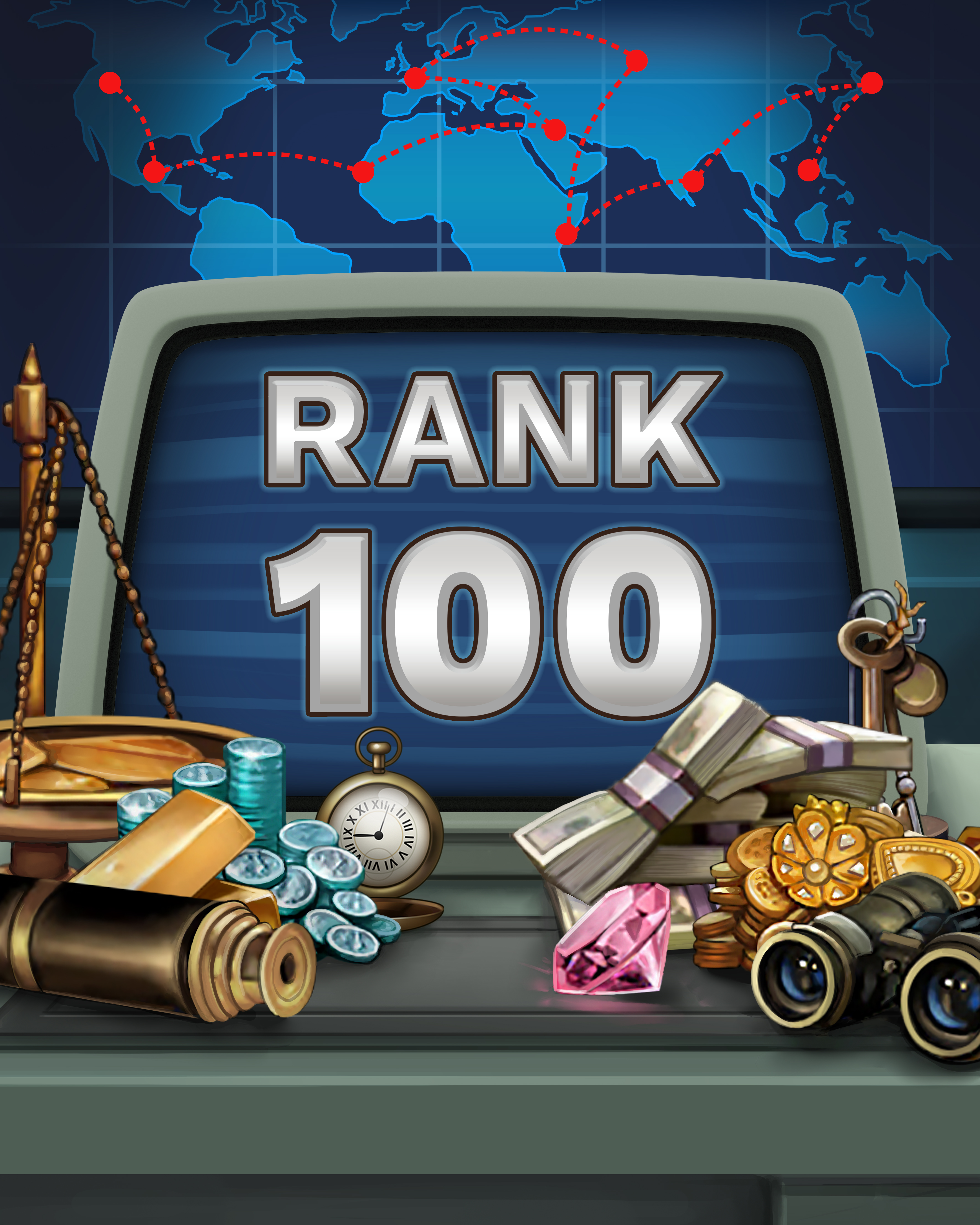 Jigsaw Treasure Hunter HD Perfect Puzzler Badge
