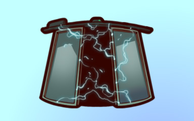 Quinn's Aquarium Electric Slide Badge