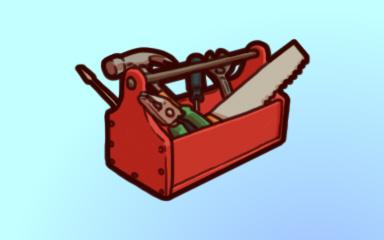 Quinn's Aquarium Tooling Around Badge