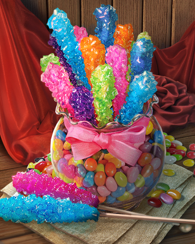 Claire Hart: Secret in the Shadows Rock Candy Rainbow Badge