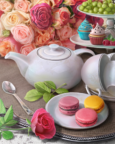 Claire Hart: Secret in the Shadows High Tea Badge