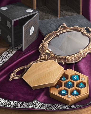Claire Hart: Secret in the Shadows Magic Mirror Badge