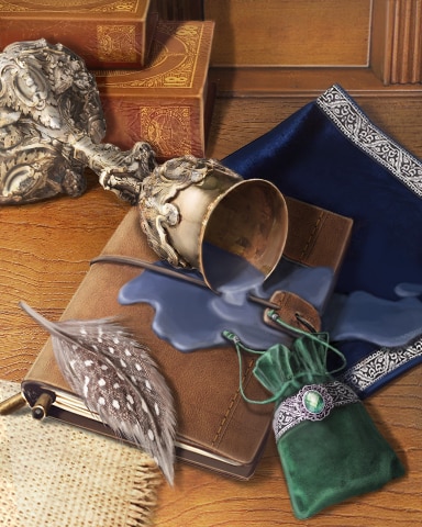 Claire Hart: Secret in the Shadows The Spellbook Badge