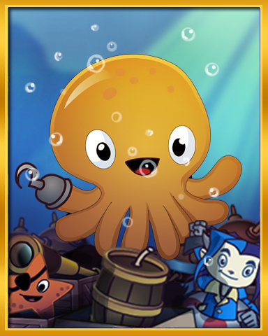 Solitaire Blitz Boosted Kraken Badge
