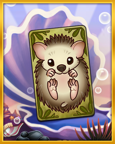 Solitaire Blitz Hedgehog Kid Badge