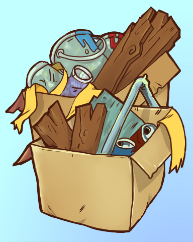 Quinn's Aquarium Junk It Badge