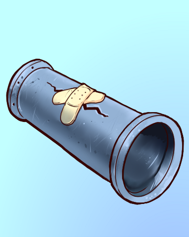 Pipe Healer Badge - Quinn's Aquarium