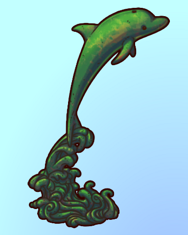 Quinn's Aquarium Swimming Surprise Badge