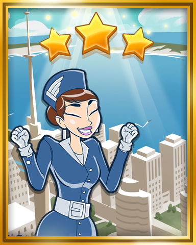 Jet Set Solitaire Toronto Extended Stay World Class Badge