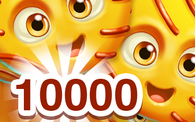 Cookie Connect Yellow Cookie 10000 Badge