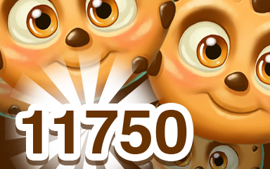 Cookie Connect Brown Cookie 11750 Badge