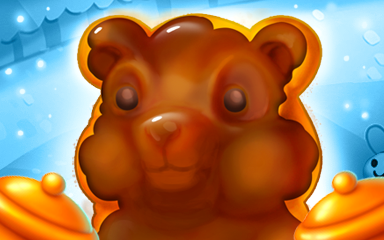 Cookie Connect Gummy Bear 50 Badge