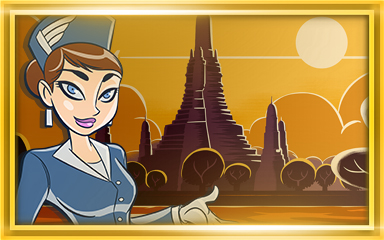 Jet Set Solitaire Bangkok Extended Stay Coach Badge