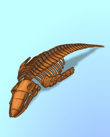 Quinn's Aquarium Whale Of A Story Badge