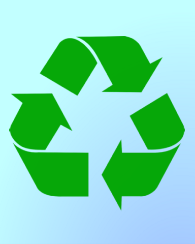 Quinn's Aquarium Recycled Art Badge