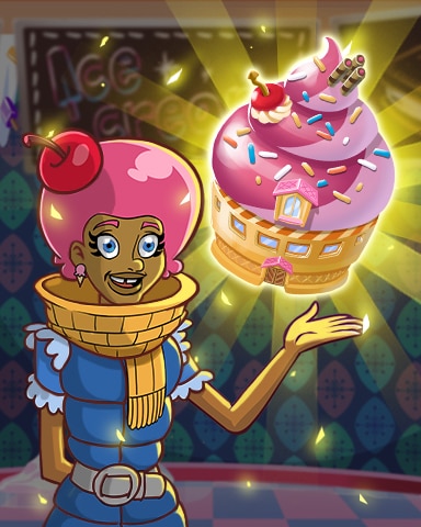 Sweet Tooth Town Ice Cream Shop Badge