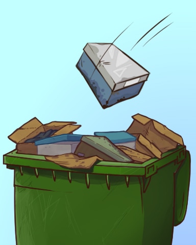 Quinn's Aquarium Don't Box Me In Badge