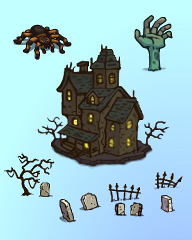 Quinn's Aquarium Spooky Vibes Badge