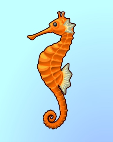 Quinn's Aquarium Sea Horsing Around Badge