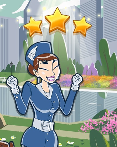 Jet Set Solitaire After the Rain World Class Badge