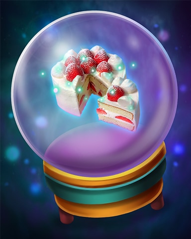 Claire Hart: Secret in the Shadows Strawberry Cake Badge