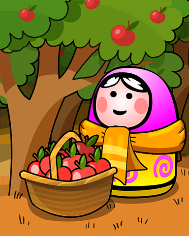 Trizzle Autumn Harvest Badge