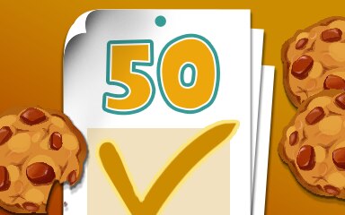 Cookie Connect Login 50 Badge