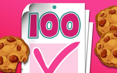 Cookie Connect Login 100 Badge