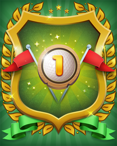 Pogo Mini-Golf Hole Caboodle Badge