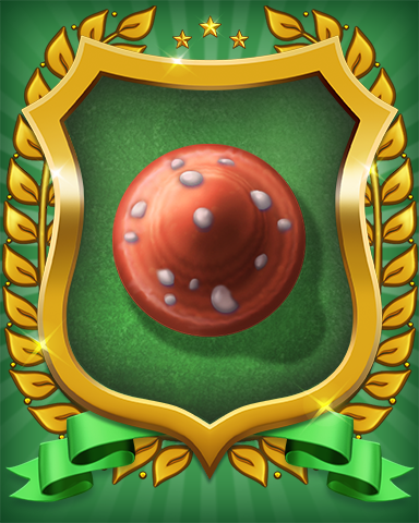 Pogo Mini-Golf Mushroom Madness Badge