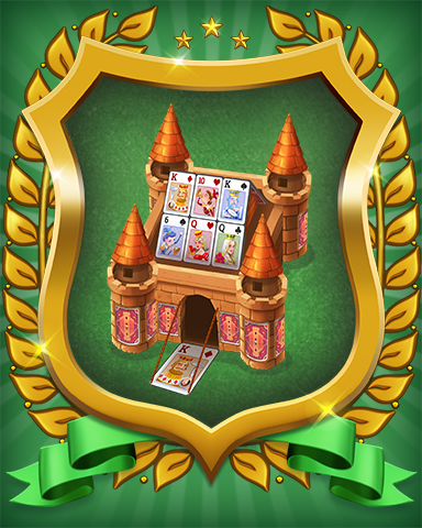 Pogo Mini-Golf Castle Conqueror Badge